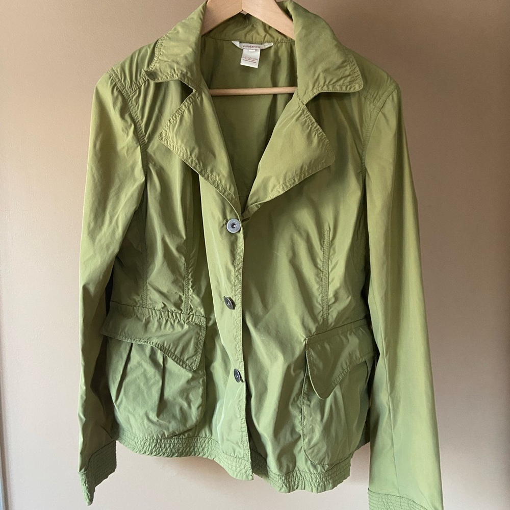 Sundance Olive Green Nylon Jacket